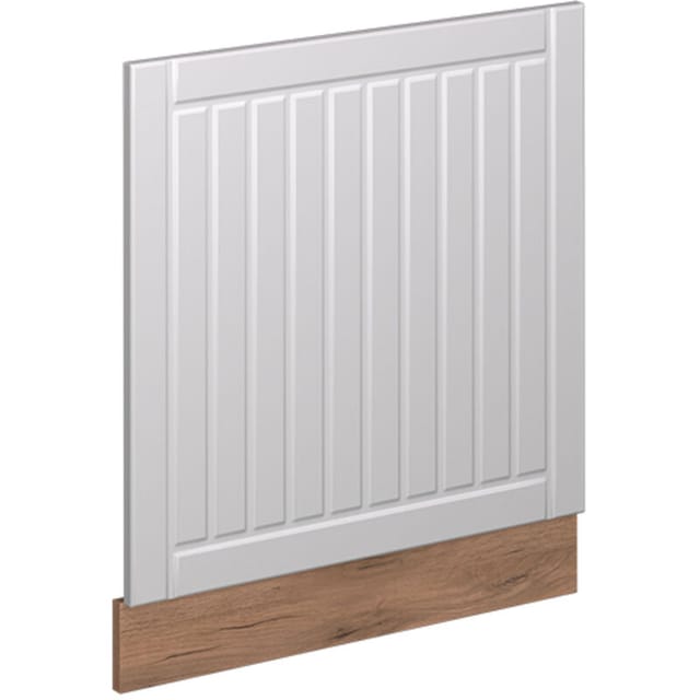 Frontblende Fame-Line, Weiß Landhaus, 60 cm ohne Arbeitsplatte, Vicco