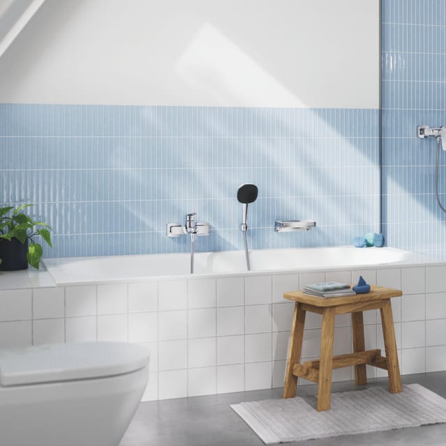 Grohe Quickfix Brausearmatur Dice verchromt Badewannenarmatur