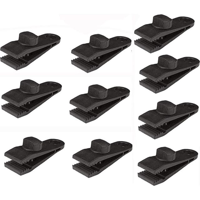 Der Beste Begleiter Für Jedes Abenteuer: Lock Grip Zeltclips Mit Elastischen Kordeln, 10er-packung Aus Hochfestem Polyamid, Perfekt Für Camping, Wandern, Bootfahren Und Picknicks.
