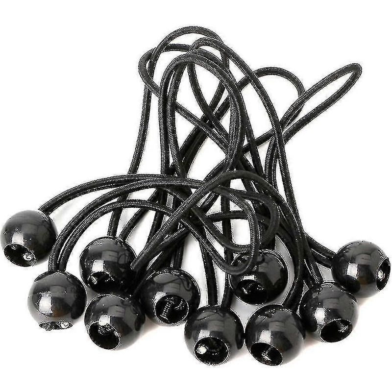Packung Mit 50 Hochdichten, Elastischen Ballgurten Für Zelte, Trampoline Und Gepäck.