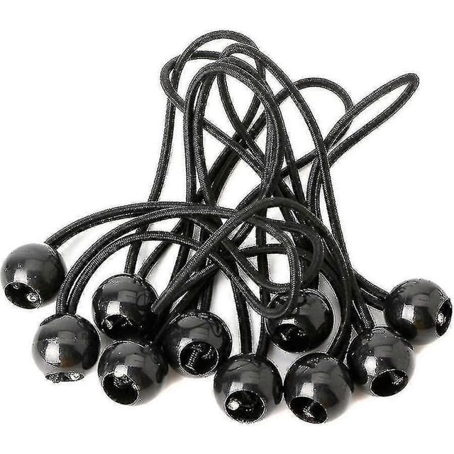 Packung Mit 50 Hochdichten, Elastischen Ballgurten Für Zelte, Trampoline Und Gepäck.