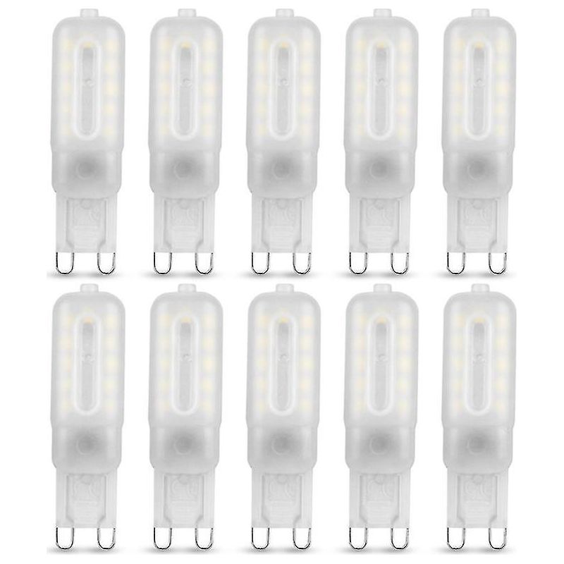 5w 6000k 220v Led-lampe, 10er-packung, Ersetzt Halogenlampen, Nicht Dimmbar[d]