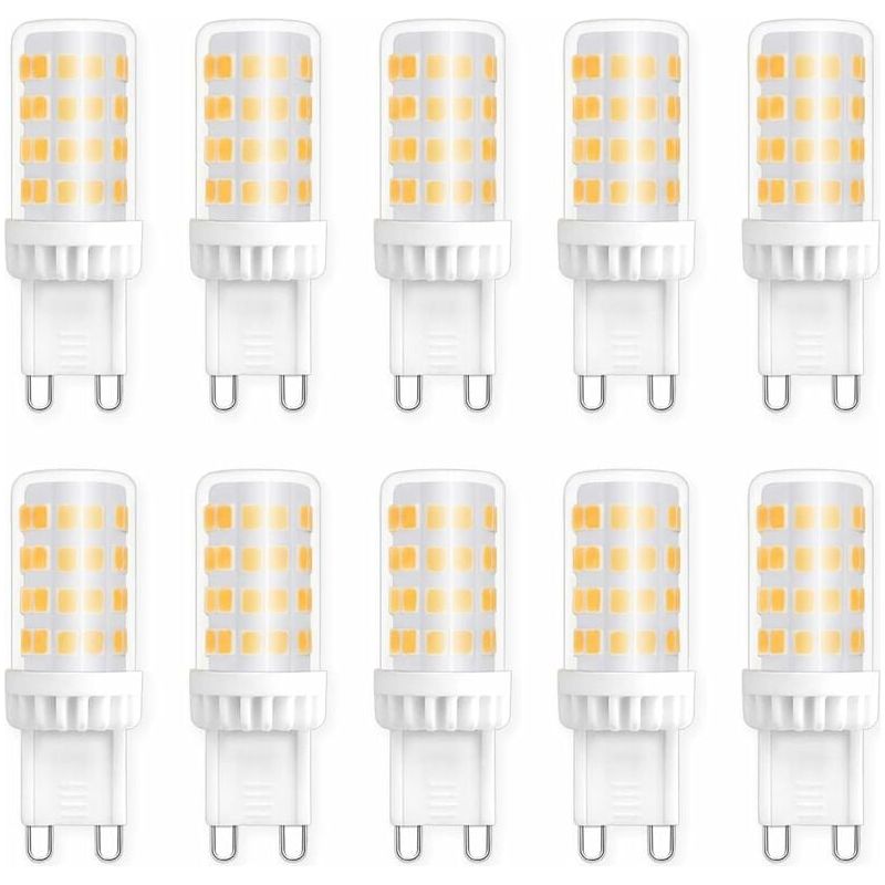 G9 Led-lampe, Neutralweiß 4000k, 360° Abstrahlwinkel, 5w (ersetzt Eine 40-50w Halogenlampe), Sofortbeleuchtung Für Den Innenbereich, 10er-packung.