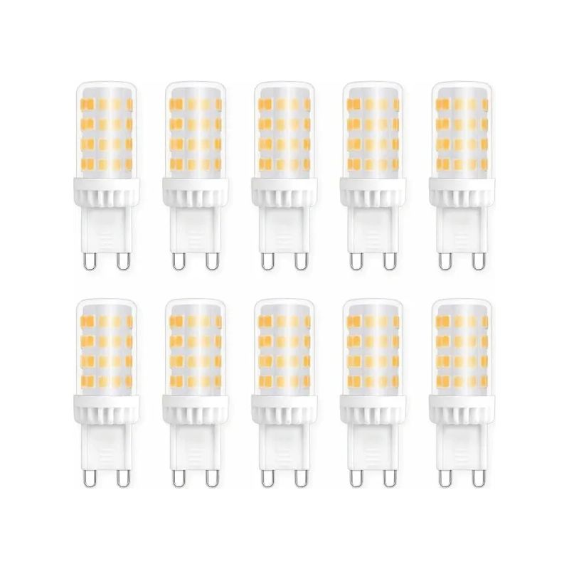 Led-lampen [kk]g9 (10er-pack), 5 W, Kaltweißes Licht 4000 K, 360° Abstrahlwinkel, Ersatz Für Halogenlampen