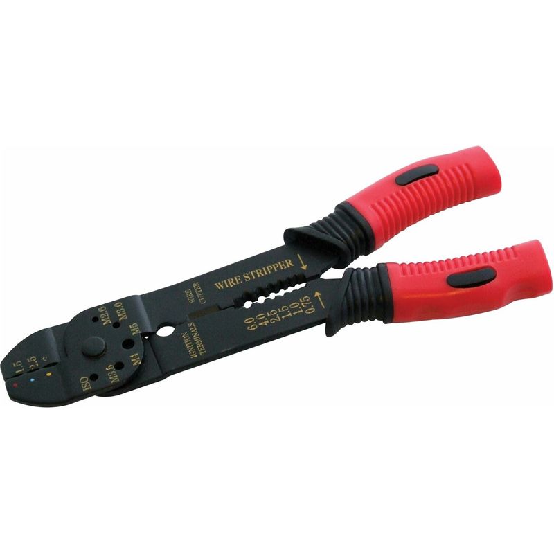 Multifunktionswerkzeug, Abisolierzange, Crimpzange Und Seitenschneider (8 Zoll).