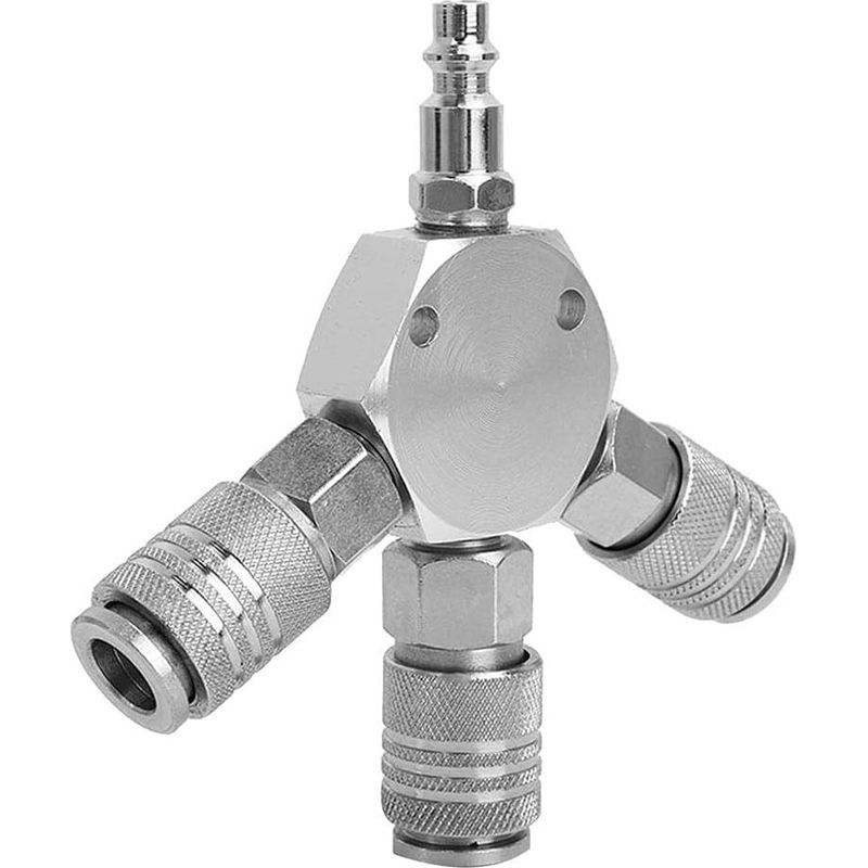 Y-verbinder, Schnellanschluss-luftschlauch, 3-wege-verteiler, 3 Positionen