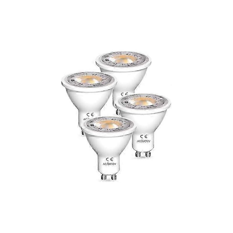 Gu10 7w Led-lampe, Warmweiß, 12v Ac/dc, Spot, 650lm, Entspricht Mr16 50w/70w Halogen, 3000k