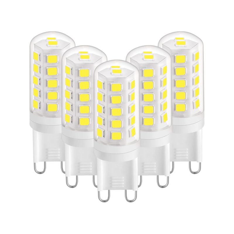G9 3w Led-lampe, Neutralweiß 4000k, 420 Lm, Entspricht Einer 28w Oder 40w Halogenlampe, 5er-pack G9 Led-lampen In Neutralweiß