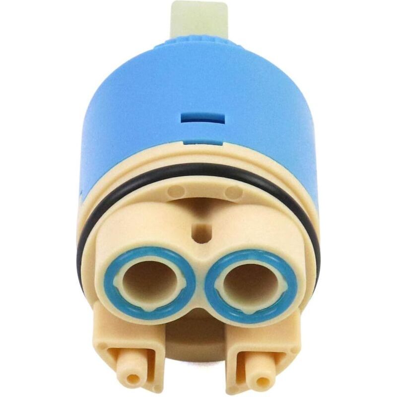 Ersatz-keramikkartusche Für Mischbatterien, 35-mm-keramikkartusche Für Küche Oder Bad, Blau, Mit Sockel