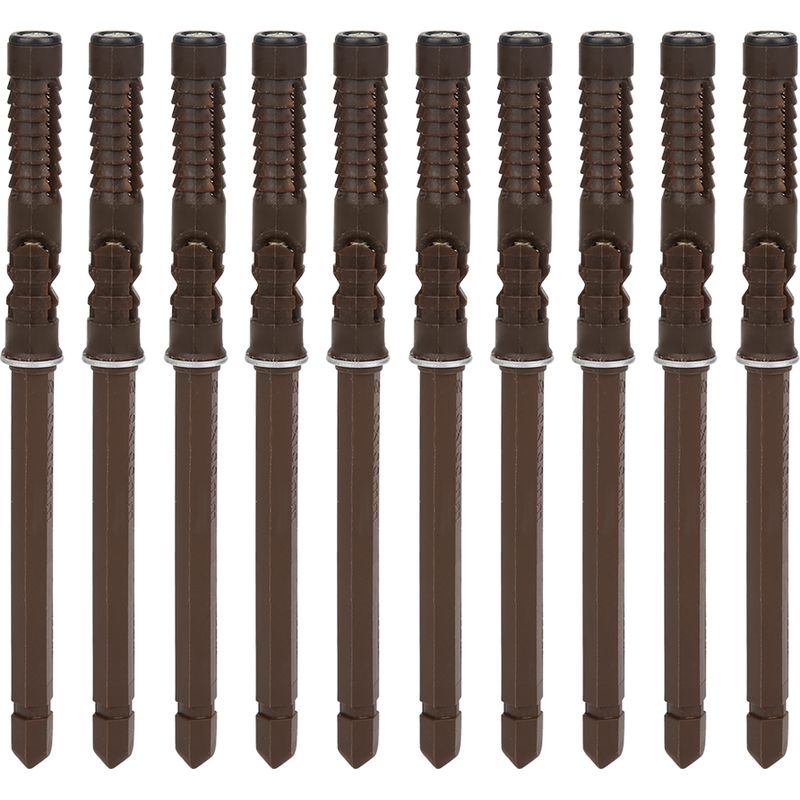 Set Mit 10 Montagehalterungen Für Unsichtbare Wandregale 10x100