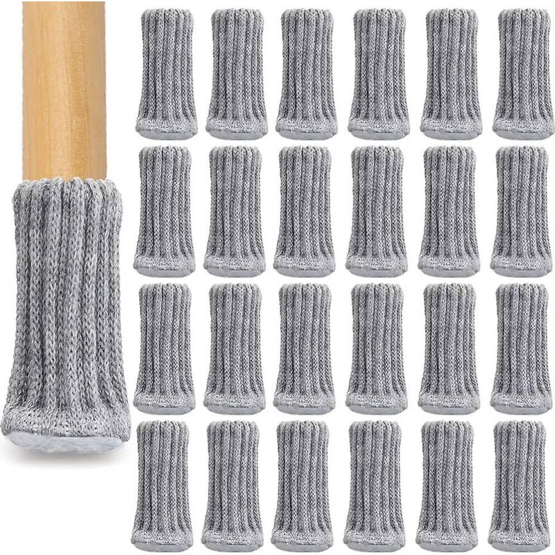 Packung Mit 24 Stuhlbeinsocken, Möbelsocken, Stuhlbeinschonern, Stuhlschonern