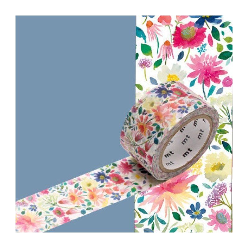 Masking Tape – Mt Bluebellegray Zinnienblüten Masking Tape 2,4 Cm X 7 M
