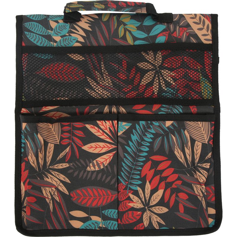 Gartenknieschoner, Werkzeugtasche, Gartenbank, Hocker, Seitliche Aufbewahrungstasche, Hängetasche Mit Griff, Taschen Mit Rotem Blattmuster
