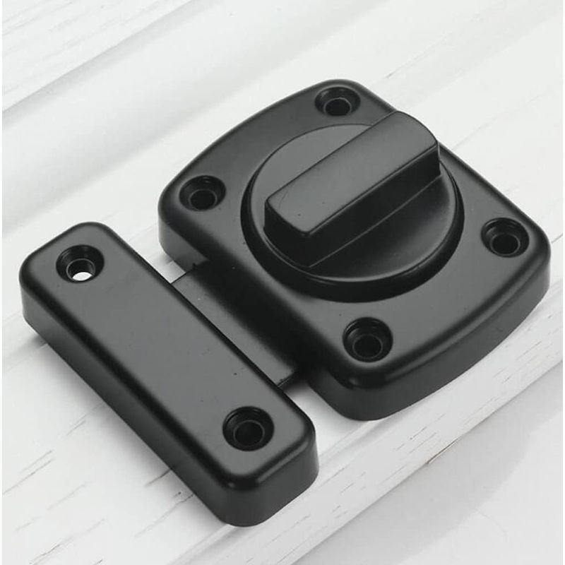 Schiebetürriegel Für Scheunentore, Schlaufe, Haken, Öse, Holzriegel, Bootsfensterriegel, Schwarz