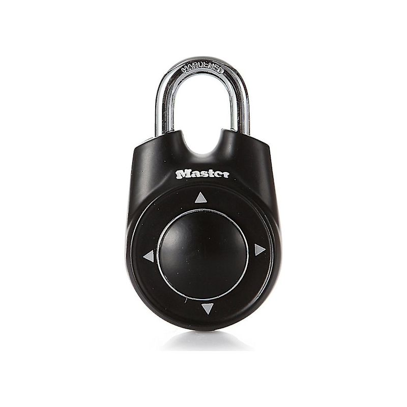 Master Lock Richtungs-vorhängeschloss Für Schrank/fitnessstudio [db] Schwarz