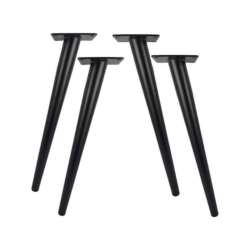 Set Mit 4 Tischbeinen Aus Metall – 30 Cm, Moderne Möbelbeine Für Kommoden, Schränke, Tische, Stühle, Hocker, Ersatzbeine, Tragkraft 800 Kg