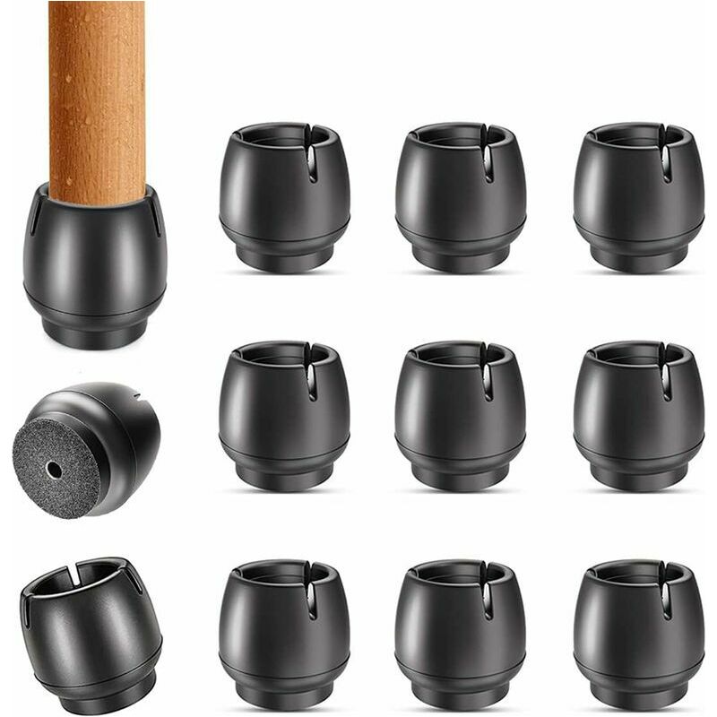 Triumph Silikon-schutzpads Für Schaukelstuhlbeine (17-21 Mm), Kompatibel Mit Runden Möbelbeinen (10er-packung).