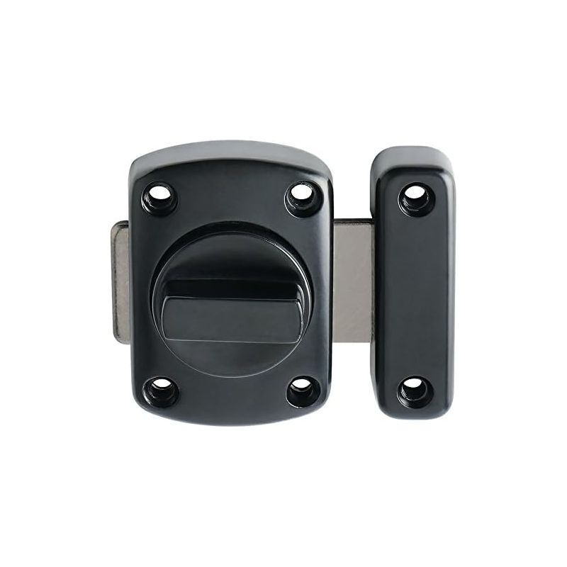 Drehriegel-sicherheitsschloss Für Tore, Ms220e-b, Schwarz Verzinnt
