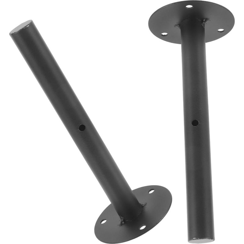 Wandregale Aus Schmiedeeisen, Robuste Wandregale, Wandhalterungen Für Trennwände, Serviertabletts Aus Metall, 2 Stück