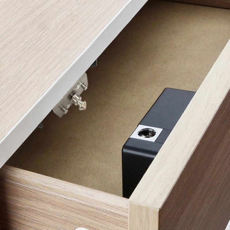 Schlüsselloses Diebstahlsicherungssystem: Verdecktes Rfid-kartenschloss Für Schubladen, Schränke Und Regale