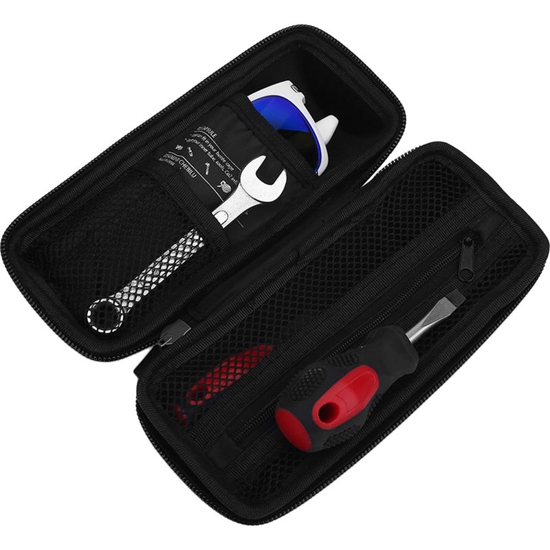 Wasserdichtes Mountainbike-reparaturset, Werkzeugaufbewahrungstasche, Schwarze Fahrradwartungsbox