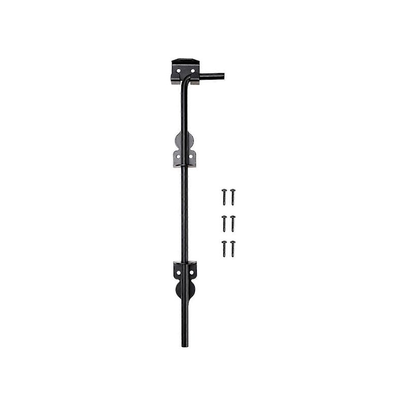 Robustes 40-cm-torschloss, Tragbares Torschloss, Türschloss, Türstopper, Beschläge Für Einflügelige Tore, Holzzäune