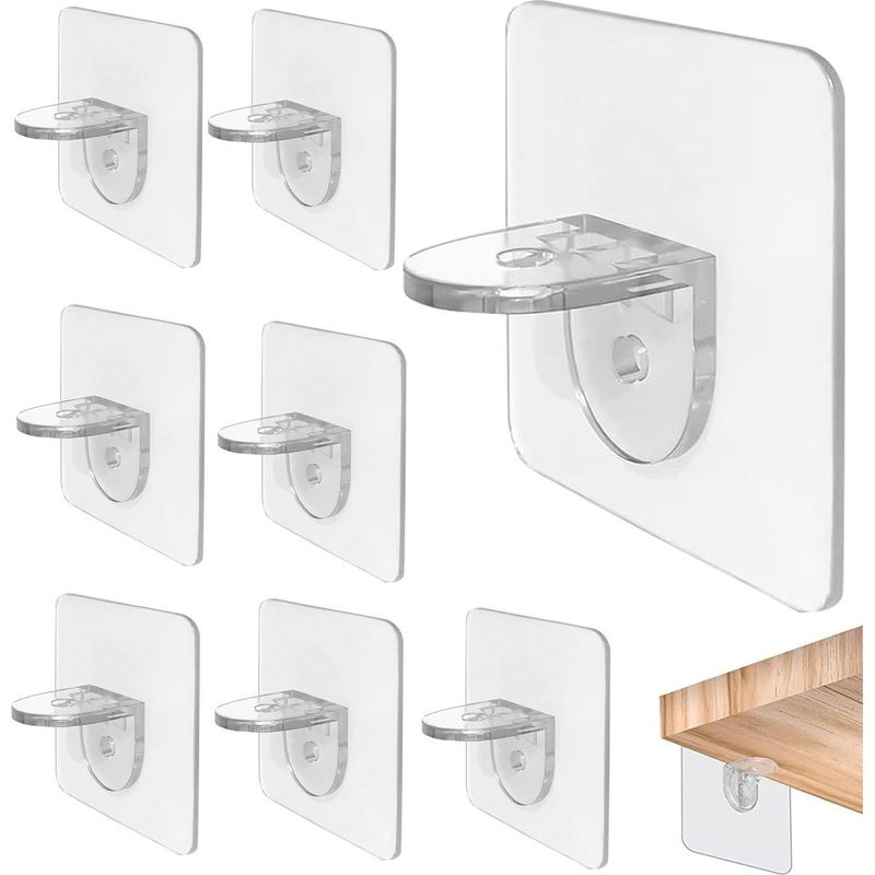 Regalträger Für Schränke – Regalhalterungen – 10er-pack – Für Glasregale Und Schränke