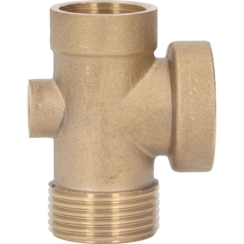 4-wege-y-verbinder Aus Messing Für Gartenschläuche, G1-adapter Für Selbstansaugende Haushaltspumpe