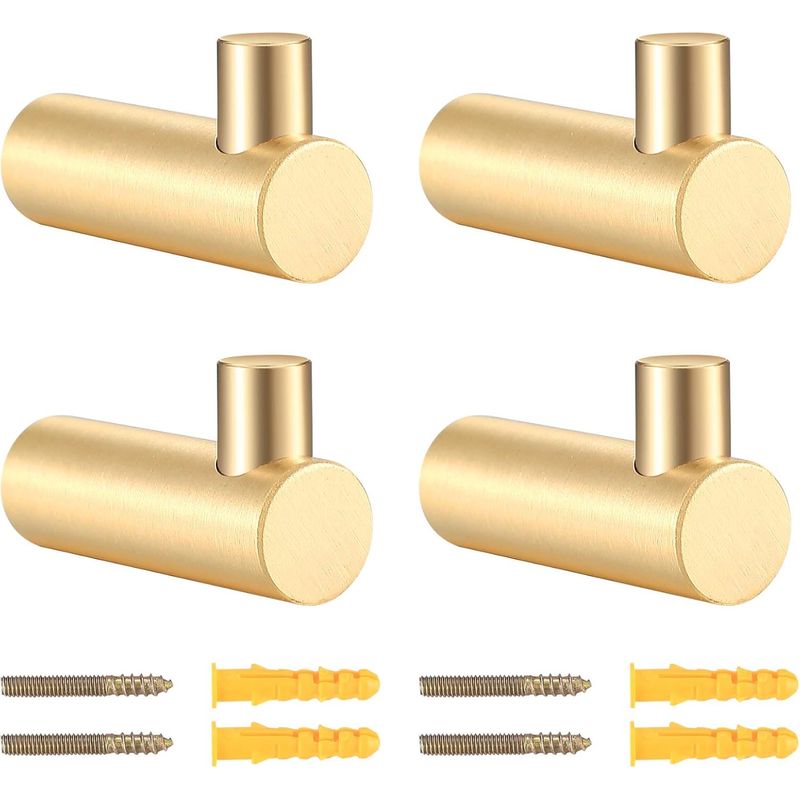 Goldene Wandhaken, Bademantelhaken Aus Messing, Dekorative Wandhaken Für Handtücher, Wandgarderoben Fürs Badezimmer