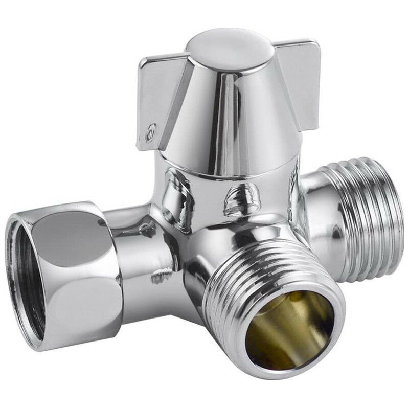 3-wege-umstellventil Für Dusche, Handbrause Und Kopfbrause
