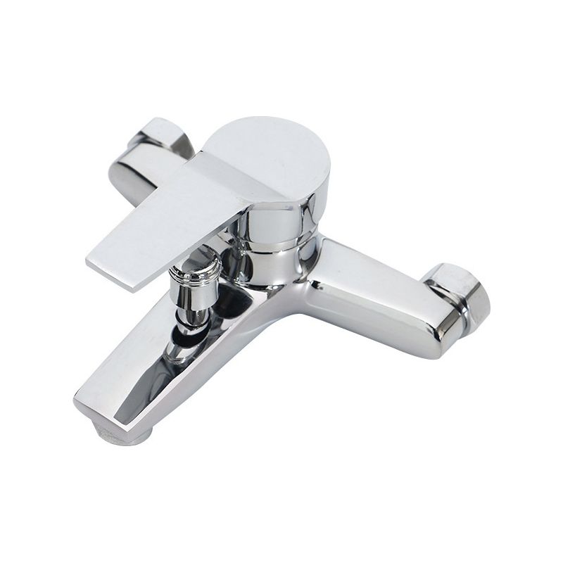 Badarmatur Mit Duscharmatur, Mischbatterie Aus Aluminiumlegierung Und Kupfer, Einhebel-wandmontage Für Einfache Wasserdurchflussregulierung.