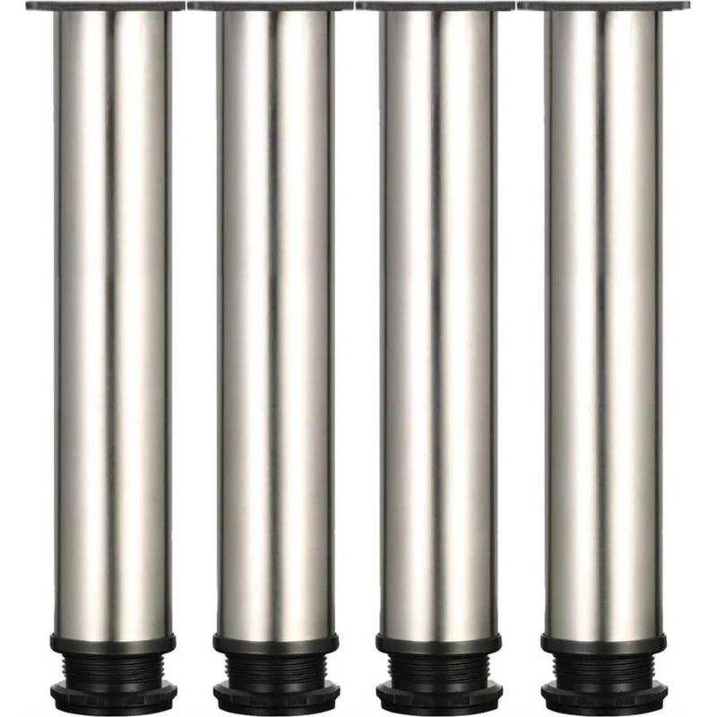 Dicke, Verstellbare Möbelfüße Aus Edelstahl – 50 X 300 Mm, 4er-set