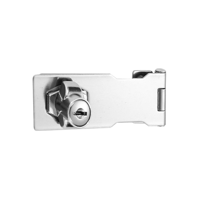 Set Mit 2 Metalltürschlössern Inklusive Vorhängeschloss Und Schlüssel – Kompatibel Mit Schiebetüren, Schränken, Schubladen Und Möbeln