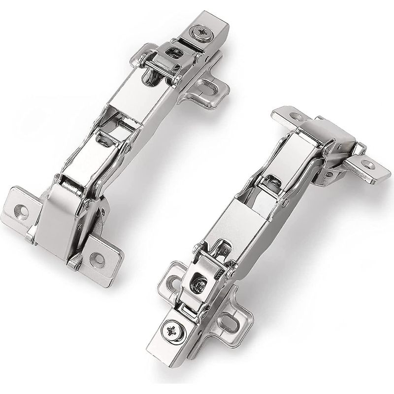 Zwei 165-grad-küchenscharniere Mit Soft-close-funktion, Unsichtbare Schrankscharniere, 35 Mm Gesamtüberlappung.