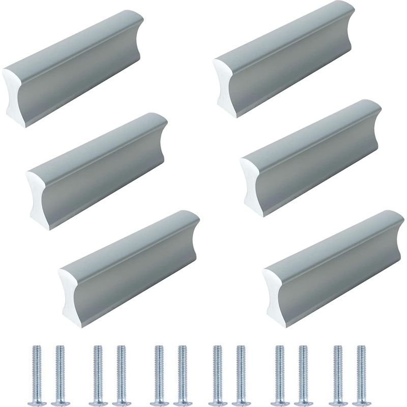 Möbelgriffe – Set Mit 6 Möbelgriffen, 32 Mm Lochabstand, Schubladengriffe, Küchengriffe