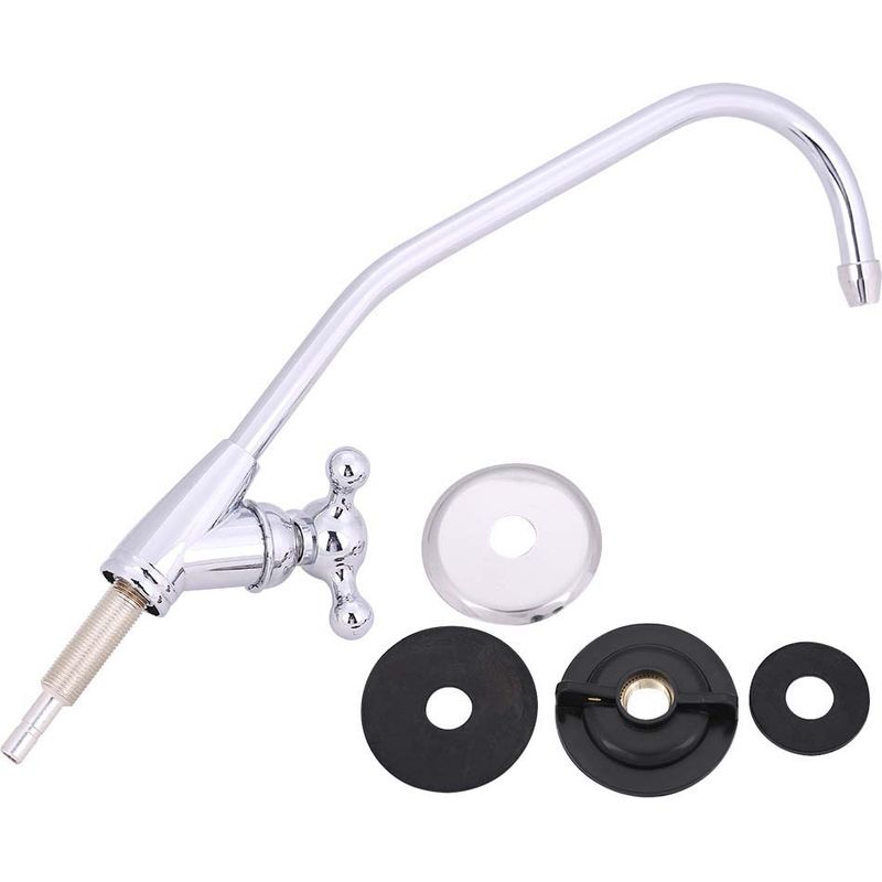 1/4 Zoll Küchenarmatur Aus Zinklegierung Mit Chromkern Und Umkehrosmose-trinkwasserfilter (ro).