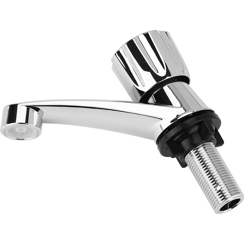 Einzelner Kaltwasserhahn Aus Abs-kunststoff Für Badezimmer- Und Küchenwaschbecken (g1/2-stecker)