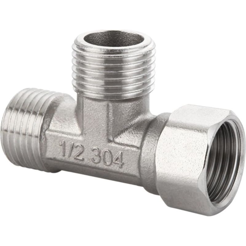 3-wege-t-stück Für Badewannen- Und Wc-umsteller. Bidet-duschkopf G1/2