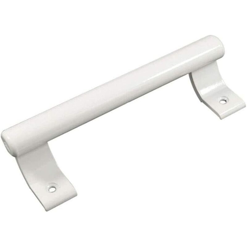 200 Mm Schiebetürgriff Aus Weißem Aluminium, Glastürgriff Für Balkon, Badezimmerschranktürgriff, Moderner Metallgriff (1 Stück)