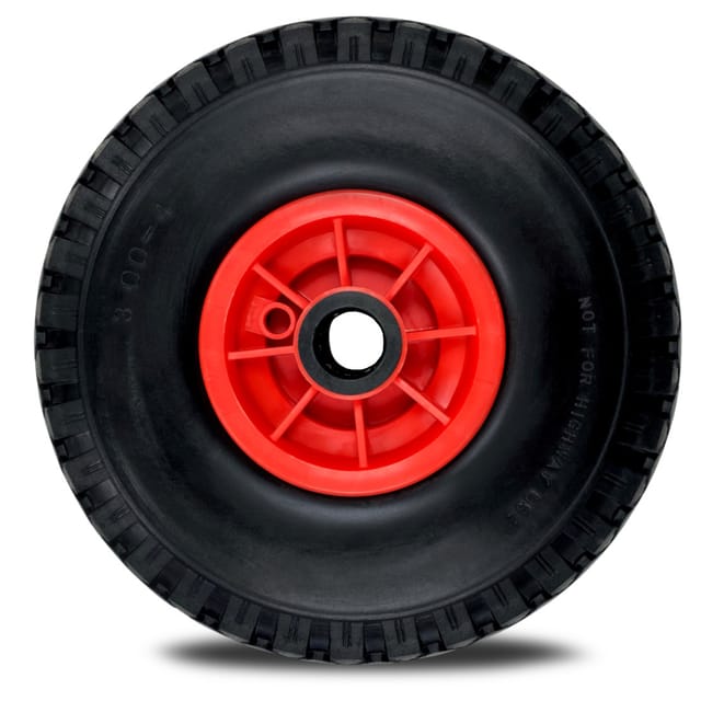 TAMS® Sackkarrenrad Vollgummi 3.00-4 Ø 260 mm 20x75