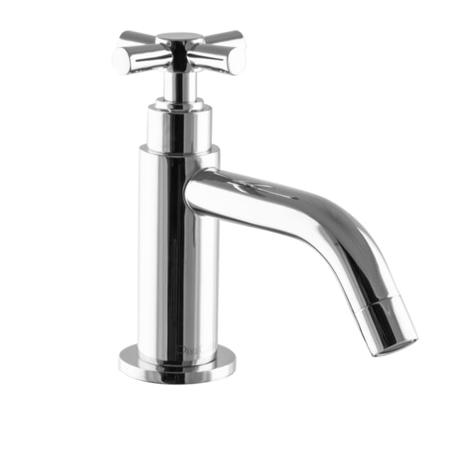 Paulgurkes - Kaltwasser Standventil Armatur Kreuzgriff kleiner Wasserhahn Chrom
