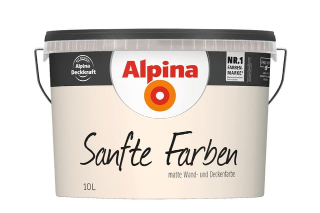 Alpina Sanfte Farben 10 L strand Wandfarbe