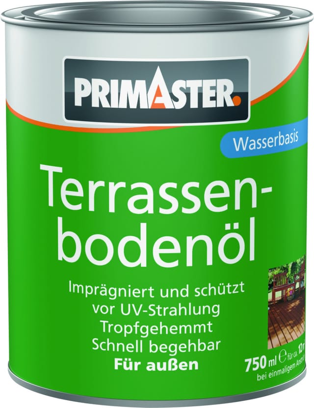 Primaster Terrassenbodenöl 750 ml douglasie Holzschutzmittel