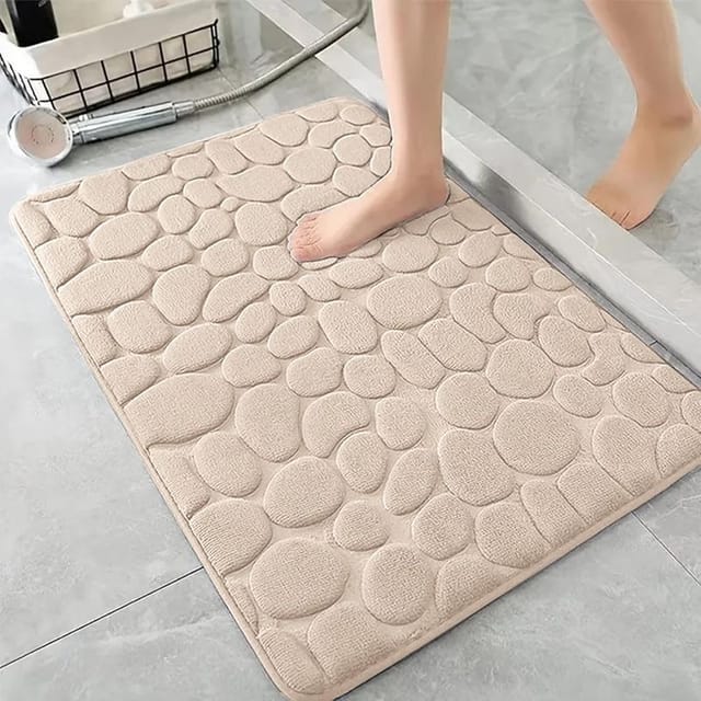 40 X 60 Cm Badematte Aus Memory-schaum, Saugfähige Badematte, Maschinenwaschbar (kamel)