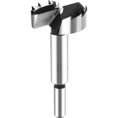 Klvgtifs Pu - 40 Mm Forstnerbohrer Für Holz - 90 Mm Länge - Hss-schnellstahl - Rundschaft Für Bohrer - Saubere Und Glatte Bohrlöcher