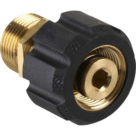 Klvgtifs Pu – Hochdruckreinigeranschluss M22 15 Mm (2 Stück): M22 15 Mm Innengewinde Auf M22 14 Mm Außengewinde