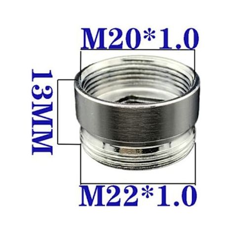 Klvgtifs Pu – Edelstahl-gewindefitting M22 Auf M20 Für M20-innengewinde-wasserhahn