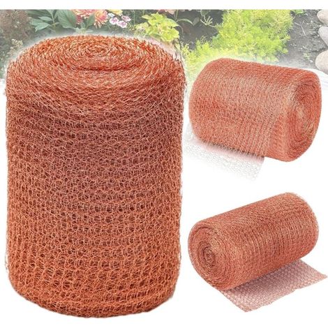 Klvgtifs Pu – Kupfergewebe-schneckennetz 12,7 Cm X 6 M, Doppelwandig, Nagetiersicher, Für Garten Und Hühnerstall. Schutz Für Schnecken, Mäuse, Ratten Und Vögel.