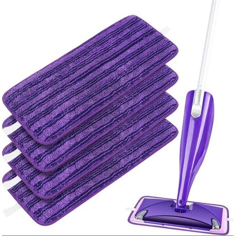 Klvgtifs Pu – Wiederverwendbare Wischtücher Für Swiffer Wetjet, Mikrofasertücher, Wiederverwendbare Mikrofasertücher Als Ersatz Für Nass- Und Trockenreinigungstücher, Vi