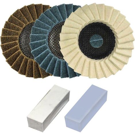 Dronco Polierset – 125 Mm – Grob – Ar6900041100 – 20 X 20 X 20 Cm – 100 G – Unique